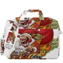 Funny Santa Claus Christmas MacBook Pro 16  Shoulder Laptop Bag View3