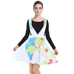 Bird Lover T- Shirtbird T- Shirt (9) Plunge Pinafore Dress