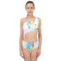 Bird Lover T- Shirtbird T- Shirt (9) Spliced Up Two Piece Swimsuit View1