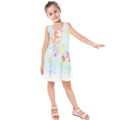 Bird Lover T- Shirtbird T- Shirt (10) Kids  Sleeveless Dress