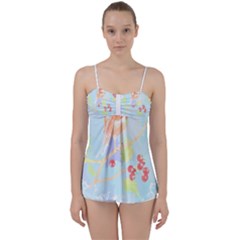 Bird Lover T- Shirtbird T- Shirt (10) Babydoll Tankini Set