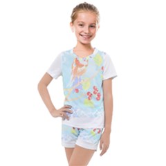 Bird Lover T- Shirtbird T- Shirt (10) Kids  Mesh T-shirt And Shorts Set