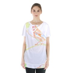 Bird Lover T- Shirtbird T- Shirt (12) Skirt Hem Sports Top