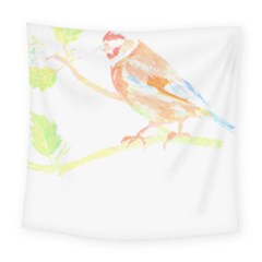 Bird Lover T- Shirtbird T- Shirt (12) Square Tapestry (large)