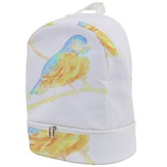 Bird Lover T- Shirtbird T- Shirt (22) Zip Bottom Backpack by EnriqueJohnson