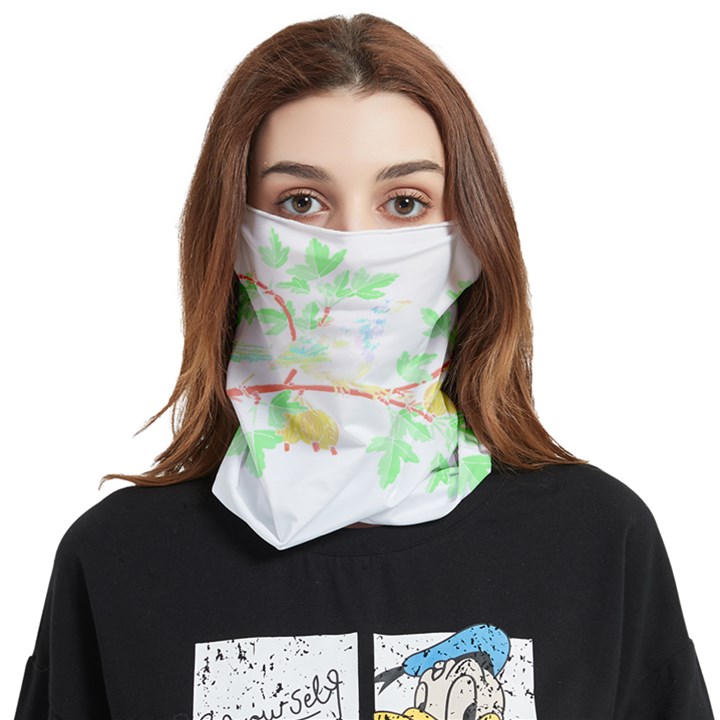 Bird Lover T- Shirtbird T- Shirt (23) Face Covering Bandana (Two Sides)