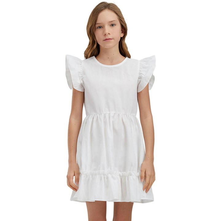 Bird Lover T- Shirtbird T- Shirt (27) Kids  Winged Sleeve Dress