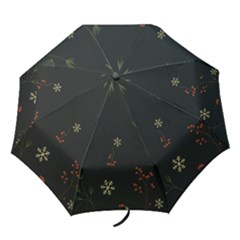 Festive Season Christmas Paper Folding Umbrellas by uniart180623