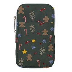 Christmas Party Pattern Design Waist Pouch (small) by uniart180623