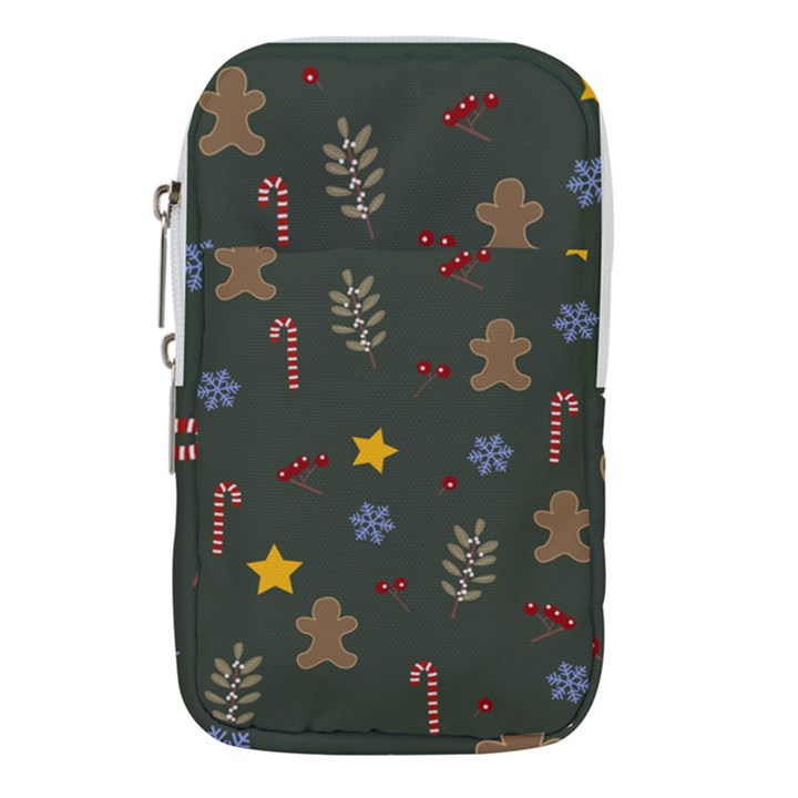 Christmas Party Pattern Design Waist Pouch (Small)