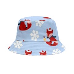 Christmas Background Pattern Bucket Hat by uniart180623