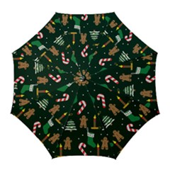 Pattern Christmas Gift Golf Umbrellas by uniart180623