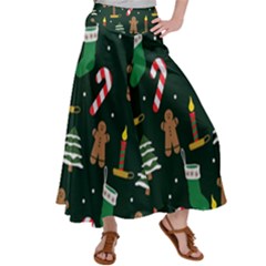 Pattern Christmas Gift Women s Satin Palazzo Pants by uniart180623