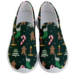 Pattern Christmas Gift Men s Lightweight Slip Ons by uniart180623