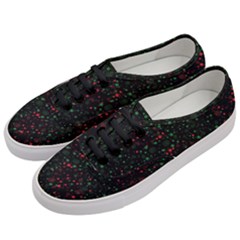 Confetti Star Dot Christmas Women s Classic Low Top Sneakers by uniart180623