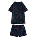 Confetti Star Dot Christmas Kids  Swim T-Shirt and Shorts Set View2