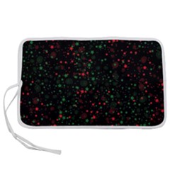 Confetti Star Dot Christmas Pen Storage Case (l)