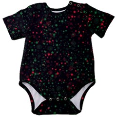 Confetti Star Dot Christmas Baby Short Sleeve Bodysuit