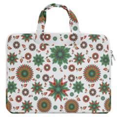 Pattern Abstract Seamless Macbook Pro 13  Double Pocket Laptop Bag by uniart180623