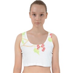 Bird Lover T- Shirtbird T- Shirt (35) Velvet Racer Back Crop Top