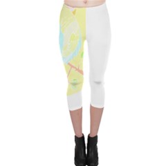 Birds Illustration T- Shirtbird T- Shirt (3) Capri Leggings  by EnriqueJohnson