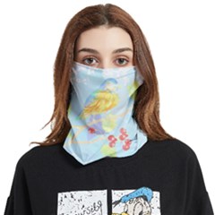 Birds Illustration T- Shirtbird T- Shirt (6) Face Covering Bandana (two Sides) by EnriqueJohnson