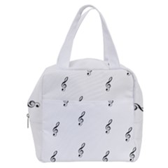 Black And White Pattern T- Shirt Black And White Pattern 7 Boxy Hand Bag by EnriqueJohnson