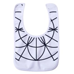 Black And White Pattern T- Shirt Black And White Pattern T- Shirt Baby Bib