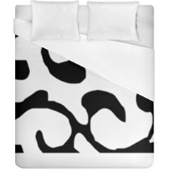 Black And White Swirl Pattern T- Shirt Black And White Swirl Pattern T- Shirt Duvet Cover (california King Size) by EnriqueJohnson