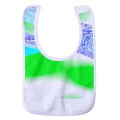 Blue Green Black Abstract Art T- Shirt Blue Green Black Abstract Art T- Shirt Baby Bib