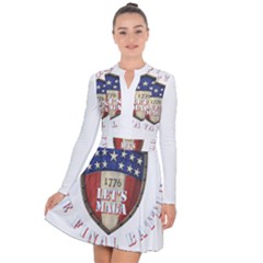 Trump 2024 The Final Battle Long Sleeve Panel Dress by 13stars