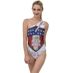 Trump 2024 The Final Battle To One Side Swimsuit by 13stars