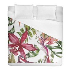 Botanical T- Shirt Botanical Majestic Counterfloor T- Shirt Duvet Cover (full/ Double Size) by EnriqueJohnson