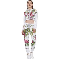 Botanical T- Shirt Botanical Majestic Counterfloor T- Shirt Cropped Zip Up Lounge Set by EnriqueJohnson