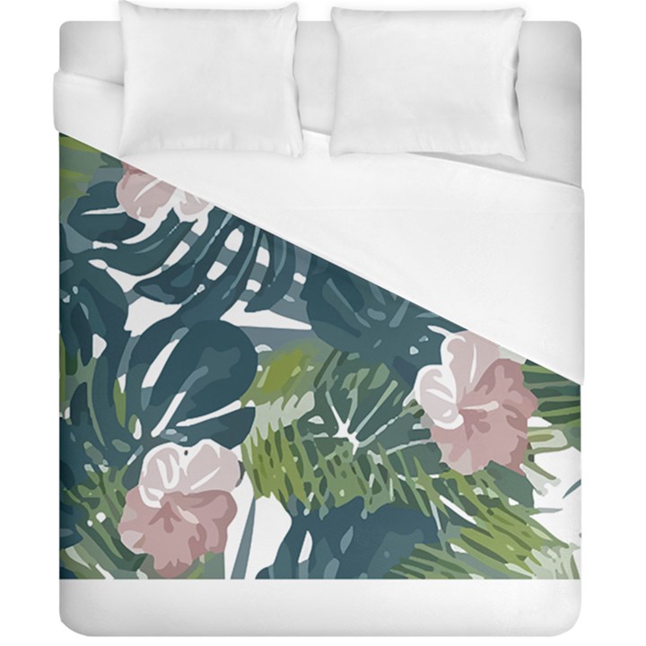 Botanical T- Shirt Botanical Majestic Unloading T- Shirt Duvet Cover (California King Size)