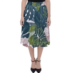 Botanical T- Shirt Botanical Majestic Unloading T- Shirt Classic Midi Skirt