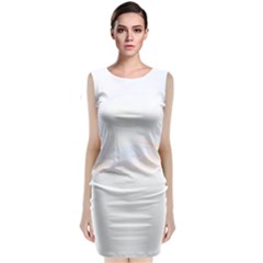 Building T- Shirt Building T- Shirt Sleeveless Velvet Midi Dress