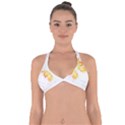 Butterfly Art T- Shirtbutterfly T- Shirt (5) Halter Neck Bikini Top View1