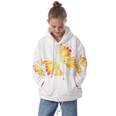 Butterfly Art T- Shirtbutterfly T- Shirt (5) Kids  Oversized Hoodie by EnriqueJohnson