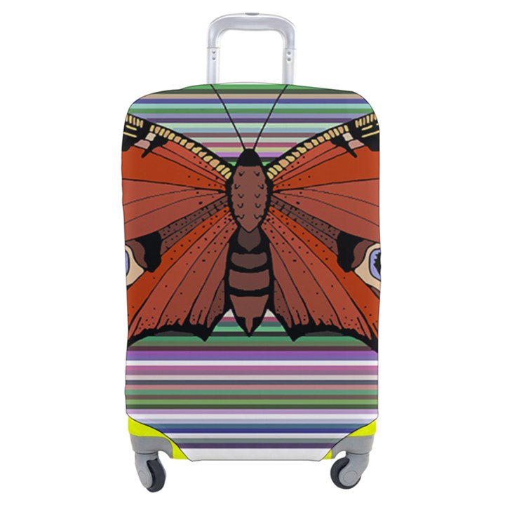 Butterfly Art T- Shirtbutterfly T- Shirt (8) Luggage Cover (Medium)