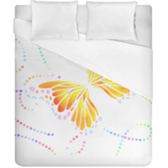 Butterfly Design T- Shirtbutterfly T- Shirt (1) Duvet Cover (california King Size) by EnriqueJohnson