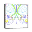 Butterfly Design T- Shirtbutterfly T- Shirt (2) Mini Canvas 6  x 6  (Stretched) View1