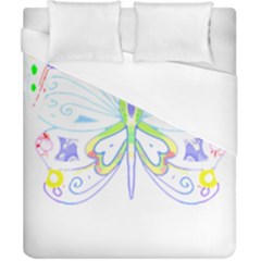 Butterfly Design T- Shirtbutterfly T- Shirt (2) Duvet Cover (california King Size) by EnriqueJohnson