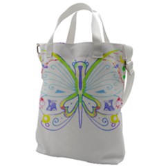 Butterfly Design T- Shirtbutterfly T- Shirt (2) Canvas Messenger Bag by EnriqueJohnson