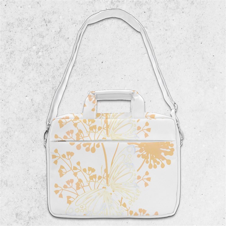 Butterfly Design T- Shirtbutterfly T- Shirt MacBook Pro 13  Shoulder Laptop Bag 