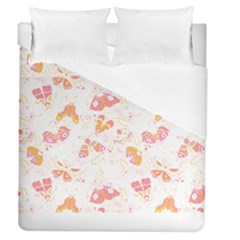 Butterfly T- Shirt Butterflies And Moths Pattern T- Shirt Duvet Cover (queen Size) by EnriqueJohnson