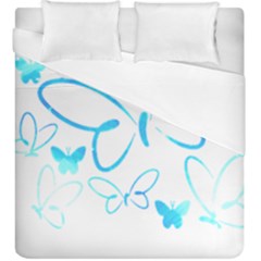 Butterfly T- Shirt Butterfly T- Shirt Duvet Cover Double Side (king Size)