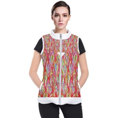 Colorful Design T- Shirt Bright Shells  T- Shirt Women s Puffer Vest by EnriqueJohnson