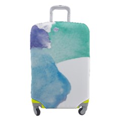 Colourful Pattern T- Shirt Colourful Watercolor Rainbow Bubbles T- Shirt Luggage Cover (small) by EnriqueJohnson