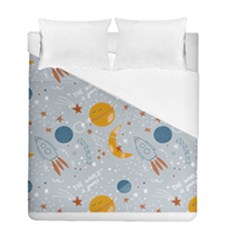 Cosmos T- Shirt Cute Baby Cosmic Pattern T- Shirt Duvet Cover Double Side (full/ Double Size) by EnriqueJohnson